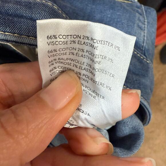 Free People Jericho Blue Just Float On Flare Jeans Sz 26 NWT - Picture 9 of 15